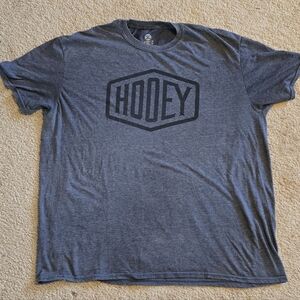 Hooey Men's Heather Charcoal Logo Tee 2XL
